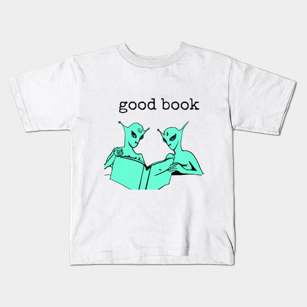 good book Kids T-Shirt by Age of Apollo